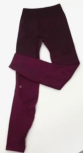 Lululemon Womens Plum Leggins. Size missing. See measurements in pictures - Picture 1 of 4
