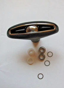 Original Shimano Handle Knob & 2 SS Ball Bearing Stradic/Vanford 3000,4000 - Picture 1 of 6