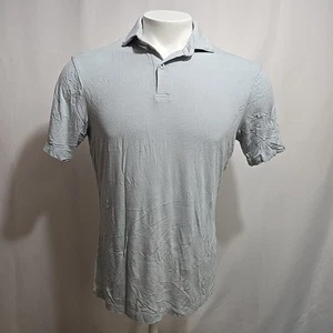 Mizzen+Main Polo Shirt Mens Size Small Trim Fit Blue Classic Made in USA Golf - Picture 1 of 9