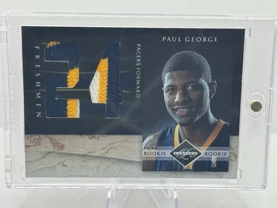 Parche Paul George 24/25 (¡Jersey #!) Indiana Pacers 2010-11 Panini Limited #10 Foto 1 de 2