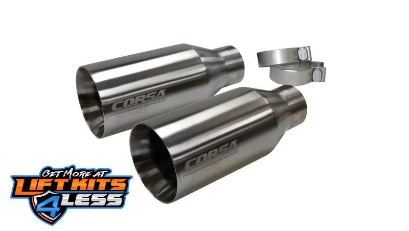 Corsa para Ford F-150 Raptor 2017 entrada de 3 pulgadas/salida de 5 pulgadas punta pulida satinada Ki... Foto 1 de 4