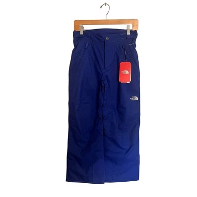 NWT The North Face Boys Freedom Insulated Ski Pants Waterproof Blue Size M 10-12 - Image 1 of 4