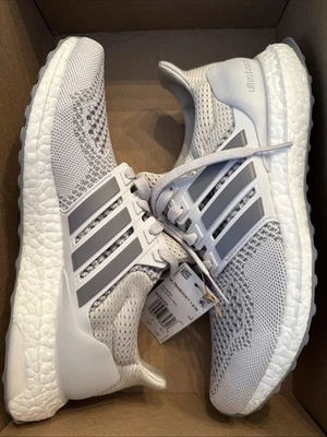 Size 7.5 Women's adidas UltraBoost 1.0 Double Grey Sneakers Shoes HQ4205 - Image 1 of 4