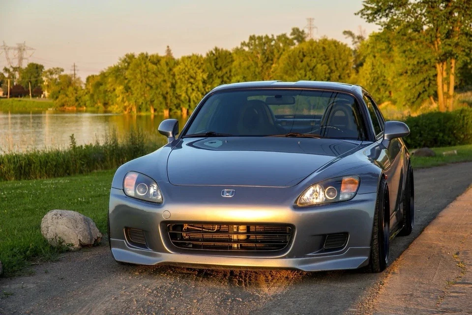 Greddy / Gracer Style Front Lip Spoiler In FRP For Honda S2000 AP1 2000 -2003 - Image 1 of 4