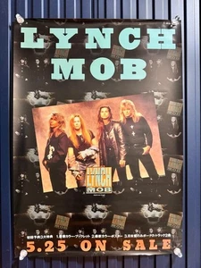 LYNCH MOB/ 1991 Japan Original Promo Poster 20x28in (515x728mm) - Picture 1 of 7