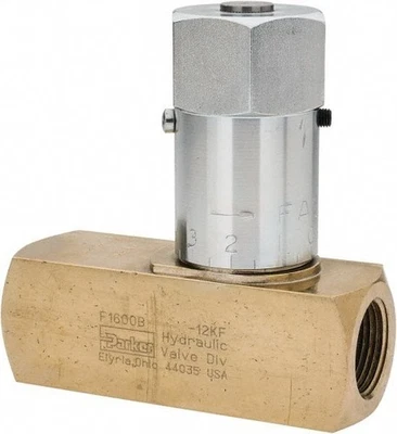 Parker Hannifin F1600B Colorflow F series 40GPM 1" 500psi Air or Oil NEW QTY - Imagem 1 de 4