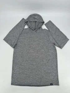 Patagonia Capilene Cool Daily Hoodie Grey Long Sleeve Shirt Lightweight M's M - Picture 1 of 4
