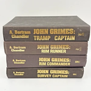 A. Bertram Chandler John Grimes Hardcover Book Lot of 4, Good Condition - Bild 1 von 16