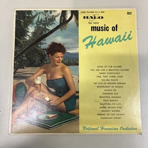 Music of Hawaii Connie Jones National Hawaiian Orchestra Halo - Foto 1 di 1