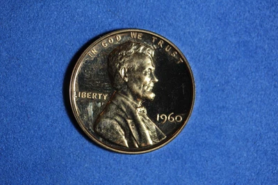 ESTATE FIND 1960 PROOF LINCOLN MEMORIAL CENT #K57801 - Image 1 of 2