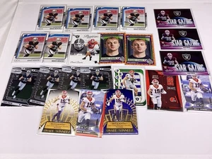 2024 Panini Donruss - Rated Rookies Brock Bowers Lotto 22 Card LV Raiders Georgia - Foto 1 di 21