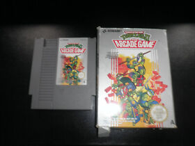 Nintendo NES - teenage mutant ninja / hero turtles 2 II arcade game - boxed