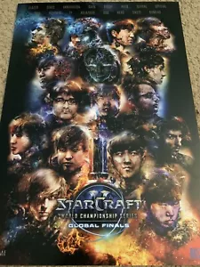 BlizzCon 2017 Starcraft World Championship Series Global Finals Poster - Picture 1 of 2