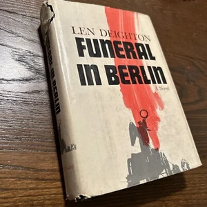 Funeral In Berlin Book, Len Deighton, First U.S. Edition 1965, Good Condition - Picture 1 of 7