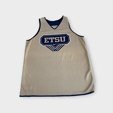 Blue Gold Nike ETSU East Tennessee State Reversible Basketball Jersey Men's 2XL 