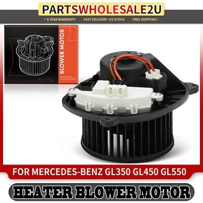 Motor soplador trasero HVAC con módulo de control para Mercedes-Benz GL350 GL450 GLS450 Foto 1 de 4