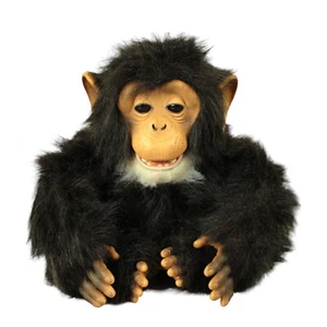 Hasbro 2005 FurReal Friends Coccola Scimmia Scimpanzé Animata Interattiva Testata - Foto 1 di 12