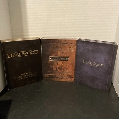 Deadwood DVD Collection, All 3 Seasons. Hit Western Series 36 Shows on 18 DVD's Foto 1 de 4