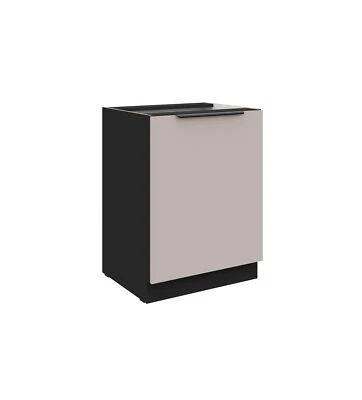 Küchen Unterschrank 60 cm Küche ARONA Kaschmir beige Küchenzeile Küchenblock - Bild 1 von 4