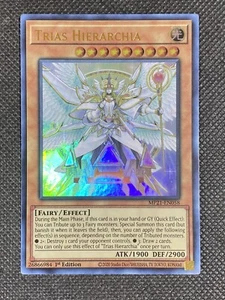 YuGiOh! - Trias Hierarchia MP21-EN058 Ultra Rare 1st Edition Near Mint - Picture 1 of 2