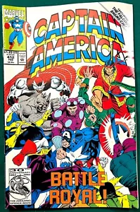 Capitán América Vol. 1 #412 FEB 1993 ¡Batalla Real! Cómic - Imagen 1 de 1