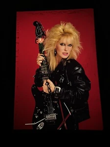 Lita Ford Photo Kerrang Original Ray Palmer Archive Transparency Circa XXX - Picture 1 of 13