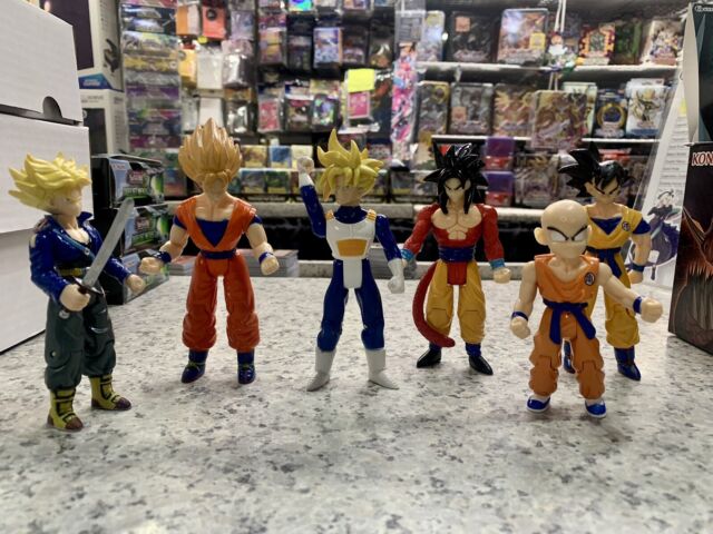 Goku, Pan, Trunks, Giru Dragon Ball GT Bandai Gashapon Collection Figure  Toy.