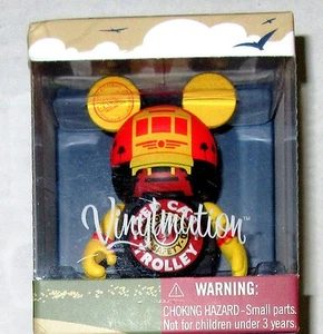 DISNEY Vinylmation California Red Car TROLLEY Mickey Mouse Vinyl Figure NIB New - Picture 1 of 1