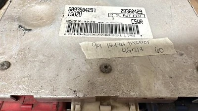 8093604291 ecm ecu computer 1999 Isuzu Trooper - Image 1 of 2