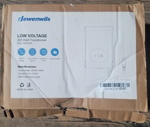 DEWENWILS 300 Watt Indoor/Outdoor Low Voltage Transformer - Picture 1 of 2