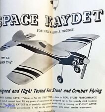 Sterling Models Plans: Space Kaydet (Space Master Jr.) from 1952