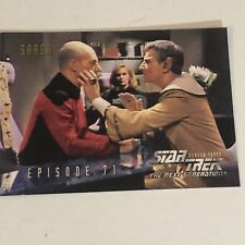 Star Trek The Next Generation Trading Card Season 3 #300 Patrick Stewart Picard