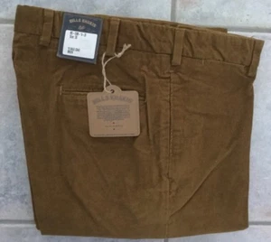 BRAND NEW-Bills khakis M2-15BR Size 38 PLAIN FRONT 15 WALE CORD BREEN MSRP $165 - Picture 1 of 3