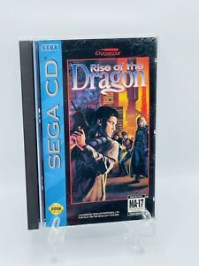 Rise of the Dragon Sega CD w/ Case , Game & Manual