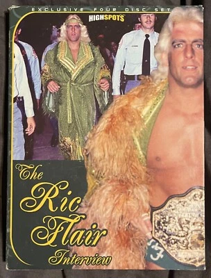 SIGNED Diamonds Are Forever RIC FLAIR HIGHSPOTS Exclusive 4 DVD Set RARE OOP WWE - Image 1 of 4