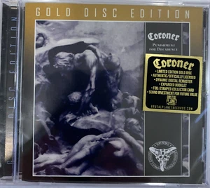 Coroner - Punishment For Decadence CD 2022 Brutal Planet – BPCD 1608 [Gold Disc] - Bild 1 von 3