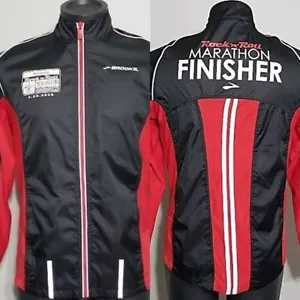 Brooks Finisher 26.2 New Orleans Rock 'n' Roll Marathon '16 Jacket Adult S/Small - Picture 1 of 14