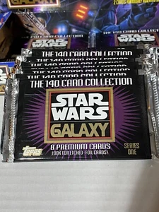 1993 Topps Star Wars Galaxy (1) Series One Vintage Card Pack Factory sealed - Bild 1 von 2