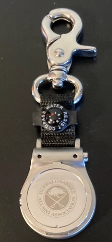 Buffalo Sabres Alumni Association Key Chain Time Piece Cover