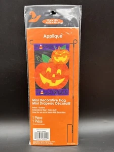 Halloween Fall Garden Pumpkin Flag 12 x 18 Outside - Picture 1 of 3