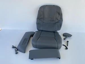 2006-2012 Toyota Avalon Passenger Front Seat Leather Cover Gray OEM - Picture 1 of 24