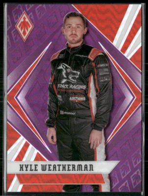 Kyle Weatherman 2021 Chronicles Phoenix Purple Prizm 4/25 #17 - Image 1 of 2