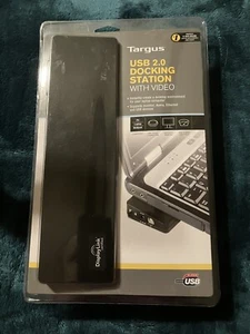 Uszczelniona stacja dokująca NIP Targus USB 2.0 z wideo - Zdjęcie 1 z 3