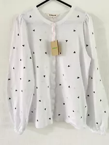 BODEN Embroidered cotton Top size 12 - Picture 1 of 8