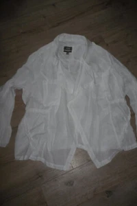 Da-Leinenjacke, Gr. 50, weiß, C&A - Bild 1 von 5