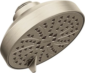 Moen 6512EP15BN Showerhead 6-Function 4.5" Diameter Spray Head in Brushed Nickel - Picture 1 of 1