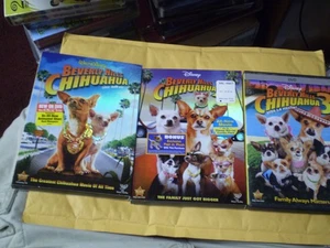 (3) Disney Beverly Hills Chihuahua DVD Lot: BH Chihuahua 1-3     All 3 Movies!! - Picture 1 of 1