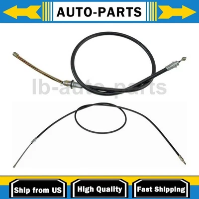 Dorman Parking Brake Cable Rear 2x For 1980-1981 Plymouth Trailduster 5.9L - Image 1 of 4