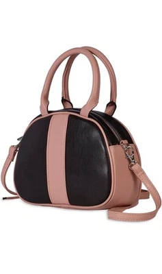 Cartera bandolera Forever 21 para mujer multicolor correa negra y beige/bolsillo Foto 1 de 4