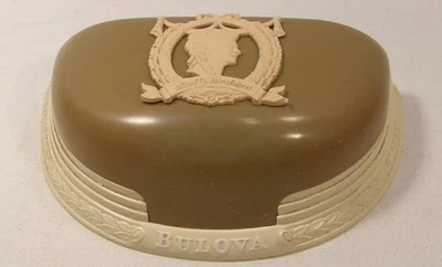 RELOJ BULOVA DOLLY MADISON CAJA PRESENTACIÓN PLÁSTICO VACÍO VINTAGE Foto 1 de 4